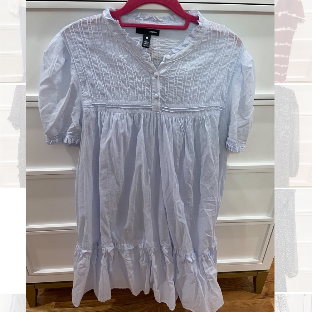 Adorable light blue dress from Bloomingdales, AQUA, very good condition!
